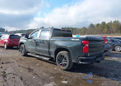 2021 Chevrolet Silverado 1500 4Wd Short Bed Rst из США, поврежденный, VIN 1GCUYEEL4MZ420209